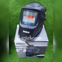 ?? WEL-D ?? หน้ากากเชื่อม AUTO รุ่น WD400S (สีดำ) กรองแสงอัตโนมัติ พลังงานแสงอาทิตย์ หน้ากากเชื่อม งานเชื่อม จัดส่ง KERRY ??