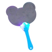 CW Light Up Magic Fan Night Toy Luminous LED Flashing Wand w Colorful