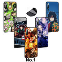 Casing หรับ Xiaomi Redmi 10C 10X 10 9C NFC 9T 9A 9 Prime 8A 8 7A 7 6 6A 5 Plus 5A Pro G45 Kimetsu No Yaiba Demon Slayer Anime Pattern Phone เคสโทรศัพท์