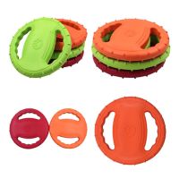 Fashion dog toy pet training Toy flying chewing saucer interactive pet Dog toys anti-small silicone rubber pet dog supplies