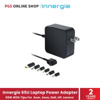 Innergie 65U Laptop Power Adapter 65W มาพร้อมหัวชาร์จสำหรับแบรนด์ Acer, Asus, Dell, HP, Lenovo (สินค้ารับประกัน 1 ปี)