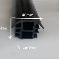 (Aixin)ยาง EPDM T แถบสำหรับพลังงานแสงอาทิตย์ไฟฟ้าโซลาร์เซลล์ยึดสายโลหะสลักปก Monocrystalline แผงปิดผนึก40x23มิลลิเมตรสีดำ