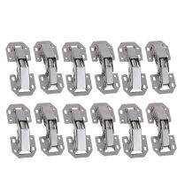 【LZ】 2/6/12 Pcs Concealed Cabinet Hinges No Drilling Anti-Rust Anti-Corrosion Hinges for Hidden Cabinet Hinges