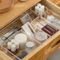 Transparent Drawer Box Cosmetics Cabinet Anti Scratch Drawer Organizer Office Desk Storage Box Drawer Bedroom Clothing Organizer