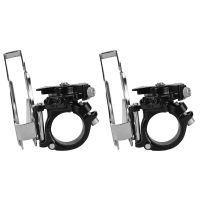 WAKE 2Pcs Front Bike Derailleurs 3 Speed Clamp on Front Derailleurs Compatible with Top with Adjust Clamp Size 31.8mm 34.9mm