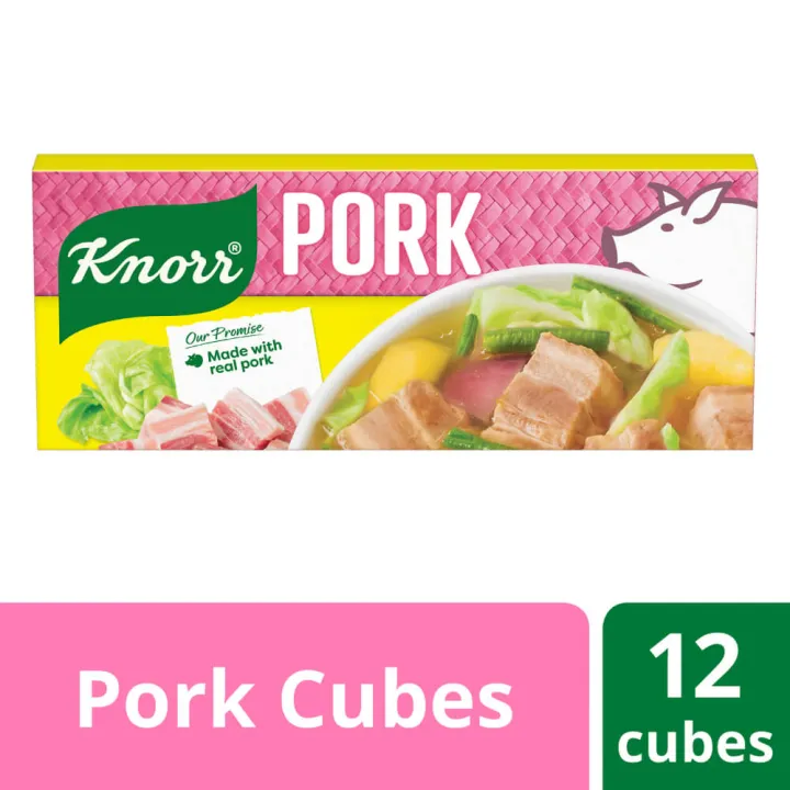 Knorr Pork Broth Cubes 12 X 10g Lazada Ph