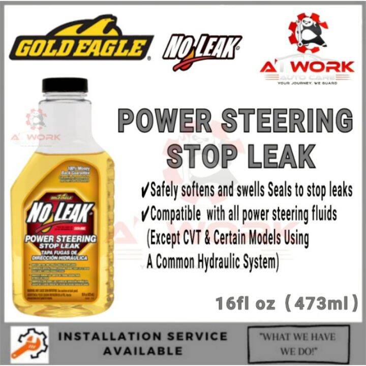 💯USA Original Gold Eagle NO LEAK Power Steering Stop Leak / Fix