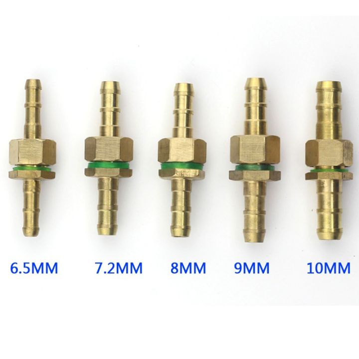 ๑-nuonuowell-1pc-brass-hose-repair-connector-6-5-7-8-8-5-9-10-13mm-equal-size-union-pipe-adapter-with-free-sleeve