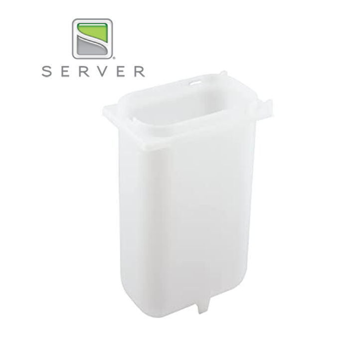 กระปุก Fountain Jar รุ่น 82557 สีขาว ความจุ 3.5 ควอทซ์ Server Products #82557 Fountain Jar, Deep,  3-1/2 Quart