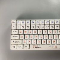 122 Cat Kindergarten XDA Profile Keycaps PBT Dye Subbed for Mechanical Keyboard Dropship