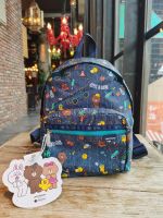 LeSportsac แบรนด์ร่วมกระเป๋าเป้สะพายหลังลำลองกระเป๋าเป้กระเป๋านักเรียนกระเป๋าเดินทาง3358ขนาดเล็ก