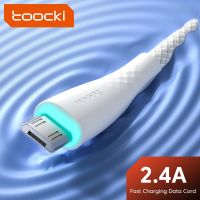 Toocki 0.5M 1M 2M 3M Cable Micro USB Charging Cable For Samsung Xiaomi Nokia Android USB Micro USB Cabo Fast Data Kabel Microusb Docks hargers Docks C