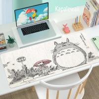 Totoro Game Gaming Mousepad Large Studio Ghibli Spirited Away Computer Mousepad Car Surface Mause Pad Keyboard Desk Mat