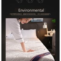 Mattress Protector thick Mattress Tilam Topper mattress Knitted Cotton Single Queen King Protection Sponge Tatami VICTO