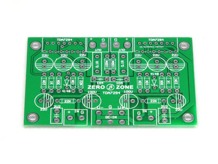TDA7294 Dual Channel Pure Power Amplifier PCB Empty Board Bare Board
