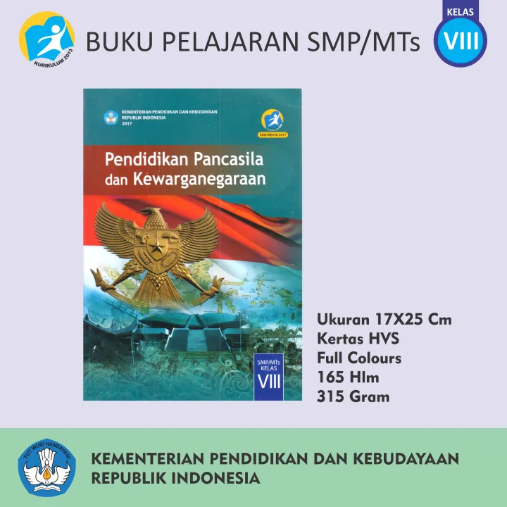 Buku Pelajaran SMP MTs Kelas VIII Pendidikan Pancasila Dan ...