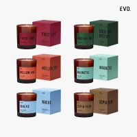 EverydayKmkm EVD. Collection Glass Candle Large 190 g. - เทียนหอมขนาดใหญ่ เทียนหอมปรับอากาศ เทียนแก้ว เครื่องหอม ปรับอากาศ กลิ่นหอมสะอาด หอมหวาน เทียนตกแต่ง