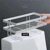 Toilet Tank Storage Holder Rack Refrigerator Storage Rac Organizer Bathroom Shelf Shampoo Tray Stand No Drilling Household Item