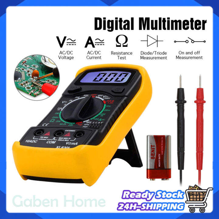Digital Multimeter XL830L Handheld Profession Multimetro Portable