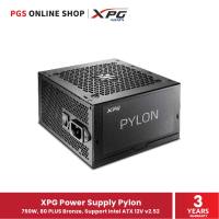 XPG Power Supply Pylon (เพาเวอร์ซัพพลาย) 750W, 80 PLUS Bronze, Support Intel ATX 12V v2.52