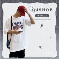 QJshop ??ไม่เคยแผ่วจริงๆ รุ่นนี้  สู้เค้าพ่อหนุ่ม ใส่แล้วเท่สุดๆ  กับเสื้อยืดคอกลมสกรีนลายสุดฮิต คลาสสิคสุดๆเลยอ่าา~~?