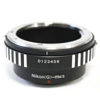 อะแดปเตอร์ควบคุมรูรับแสง Aig-M43สำหรับเลนส์ Nikon F G AF-S เป็น Micro 43 M43 Mount Olympus Panasonic กล้อง GF7 EP5