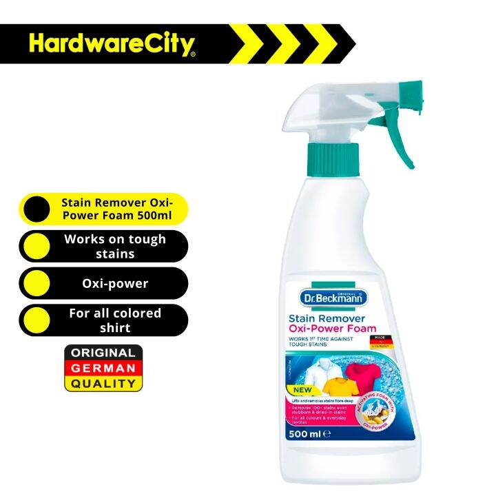 DR. BECKMANN OXIPOWER FOAM Stain Remover 500ML Lazada Singapore