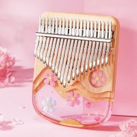 【YF】 17/21 Keys Kalimba Thumb Starter Musical Instrument with Stickers