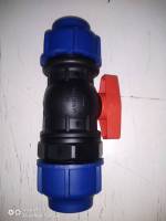 อุปกรณ์ข้อต่อแบบสวมอัด ( Compression Fitting) ข้อต่อบอลวาล์วขนาด50mm 63mm