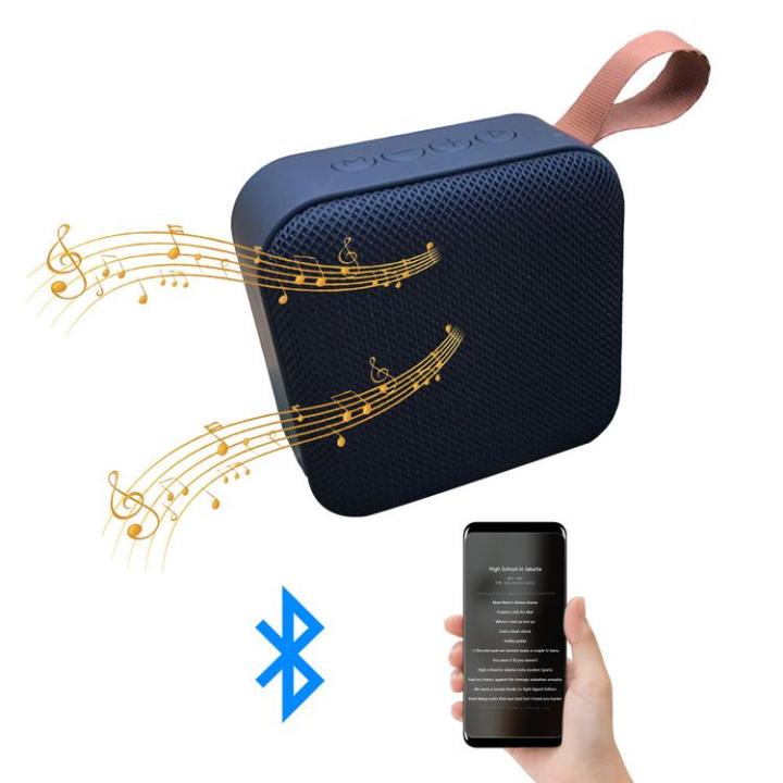 mini-wireless-speaker-fabric-pattern-subwoofer-music-player-speaker-with-multiple-playback-modes-and-long-lasting-playtime-compatible-with-most-smart-systems-adaptable