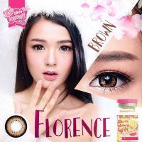 คอนแทคเลนส์ Kitty kawaii รุ่น Florence  Brown (สีน้ำตาล) ขนาด14.5 บิ๊กอาย