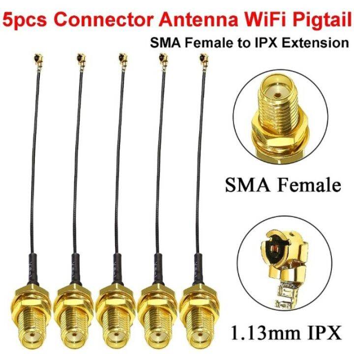 SMA Female D2KFT10 / PLDT Home Prepaid WiFi External Antenna Port / SMA Connector RG178 Pigtail