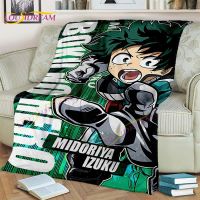 My Hero Academia Blanket 3D-Printed Blanket Flannel Blanket Bed Throw Soft Cartoon Printed Bedspread Sofa Gift Children Blanket