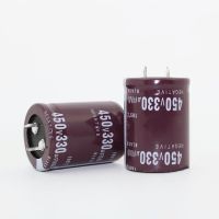 【cw】 330UF 450V 30x40MM 450V330UF aluminum electrolytic capacitor 1