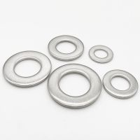 50pcs M3 M4 M5 M6 GB97 A2-70 304 Stainless Steel Flat Washer Plain Washer Flat Gasket Pad