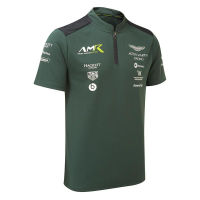 （all in stock）  2023 NEW -Aston Martin Racing Mens Sports Quick-drying Short Sleeve POLO Shirt(FREE NAME LOGO CUSTOM)