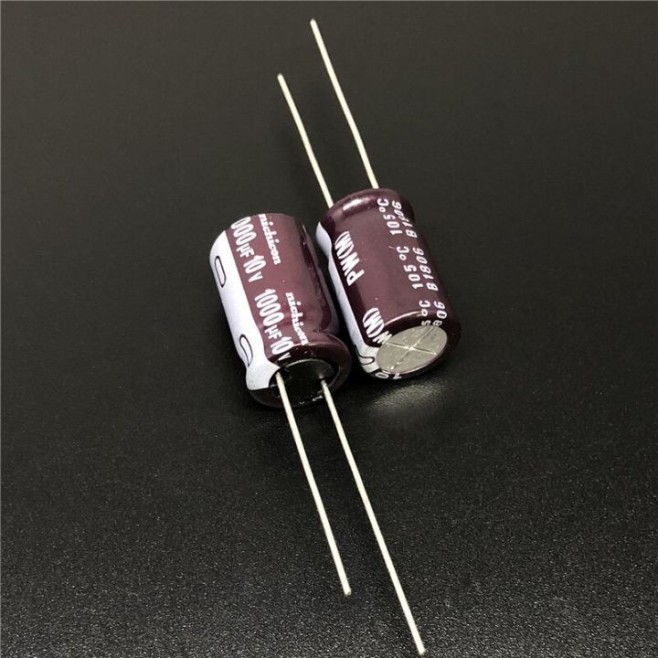 10pcs-100pcs-1000uf-10v-nichicon-pw-series-10x16mm-low-impedance-long-life-10v1000uf-aluminum-electrolytic-capacitor