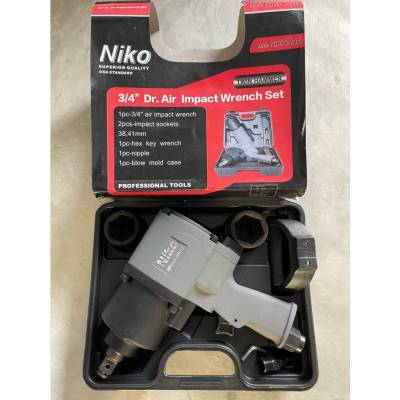 Niko บล็อกลม 6หุล 3/4" Air impact wrench