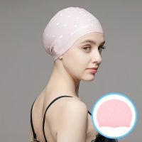 【CW】 Pools Hair Cap Turban Silicone Elastic Caps Ear Protection Hat Proof