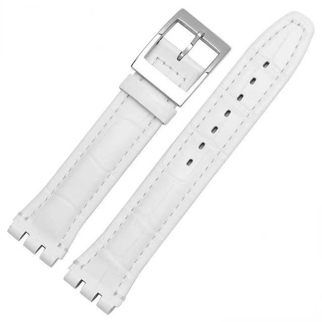 genuine-leather-strap-for-swatch-watchband-17mm-19mm-sweatproof-bracelet-belt-with-steel-stainless-clasps-men-watch-accessories