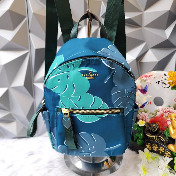 Palm Tree Leaves Mini Backpack 