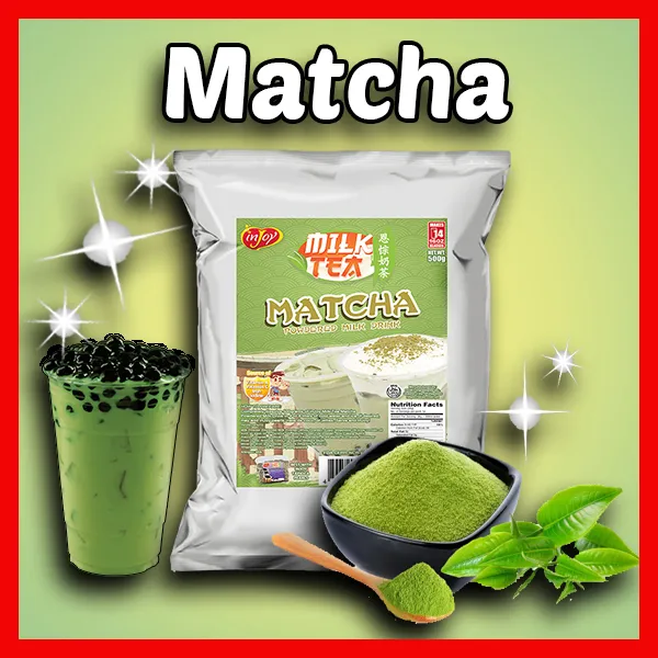 inJoy Matcha 500 grams Instant Milk Tea Powder Mix Lazada PH