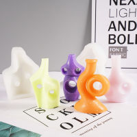 Bottle Mold Gifts Candle Making Decor Soap Creative Resin DIY Vase Silicone