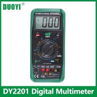 ZZOOI DUOYI DY2201 Digital Multimeter Automotive Auto Range Tester 500-10000 RPM Dwell Angle Temperature Meter Universal Multimetro