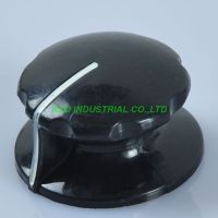 10Pcs 1 4 Vintage Control Volume Knob สำหรับชิ้นส่วนกีตาร์ไฟฟ้า Amp Effect Black