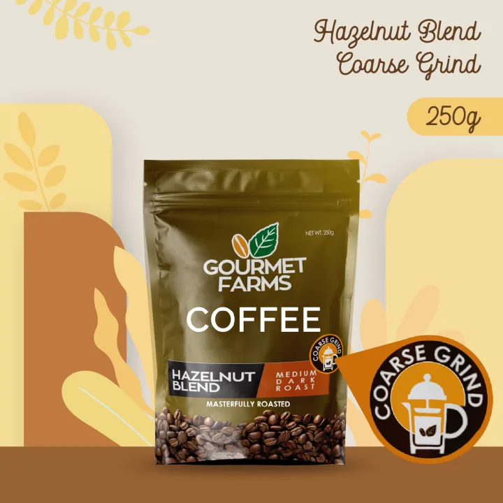 Hazelnut Blend Coffee Coarse Grind 250g | Lazada PH