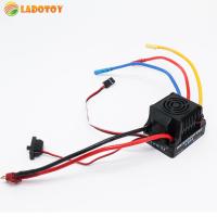 60A/80A RC Car ESC Waterproof Brushless Electronic Speed Controller Multiple Protection Replacement Parts for 1/8 1/10 1:10 RC Off-road Vehicle