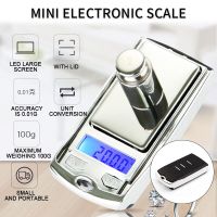 Portable Mini Digital Pocket Scales 200g/100g 0.01g For Gold Sterling Jewelry Gram Balance Weight Electronic Scales Luggage Scales