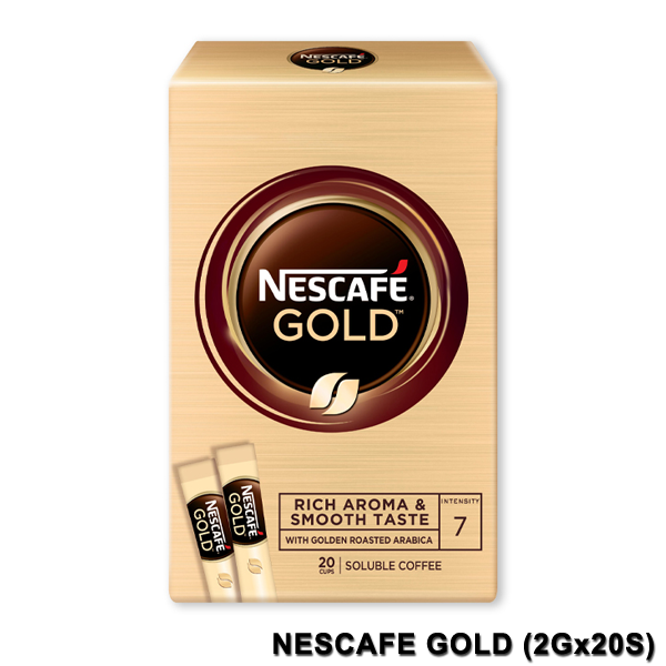 NESCAFE Gold Sachet (2g x 20s) | Stick Pack | Soluble Coffee | Instant ...