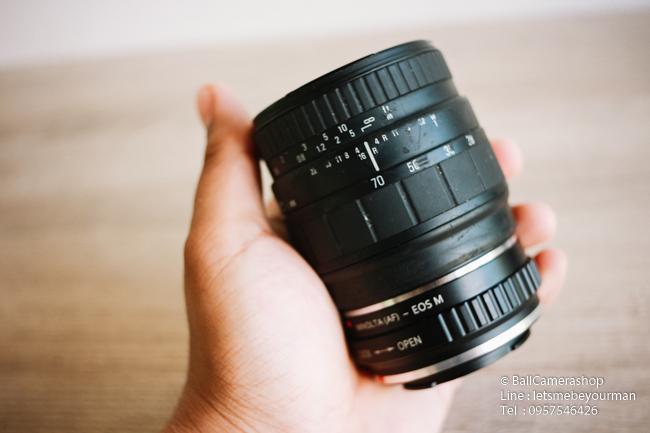 ขายเลนส์มือหมุน-sigma-28-70mm-f2-8-40-สำหรับใส่กล้อง-canon-eos-m-mirrorless-ได้ทุกรุ่น-serial-1050205